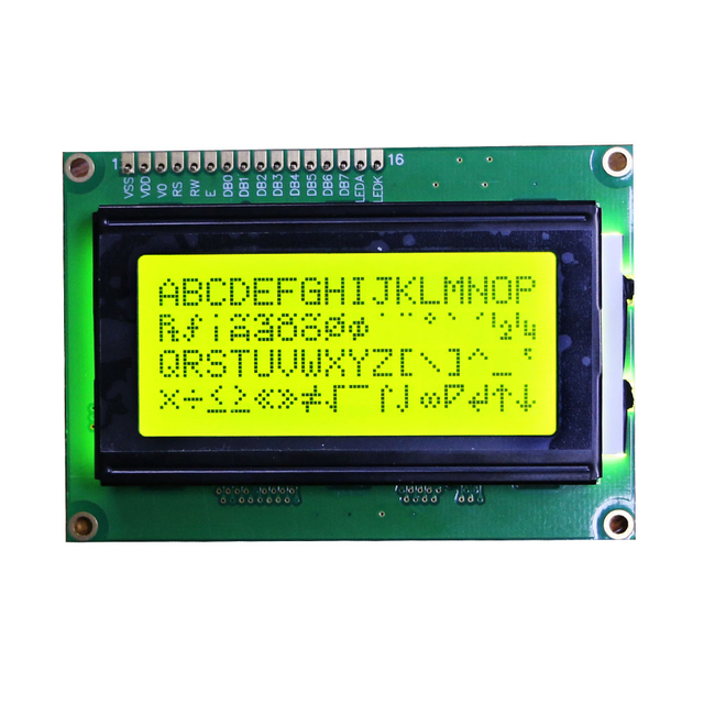 Pantalla LCD de 16*4 caracteres.