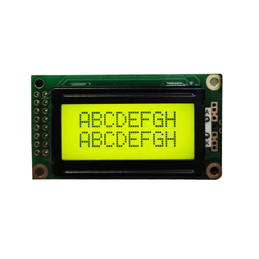 Pantalla LCD de 8*2 caracteres