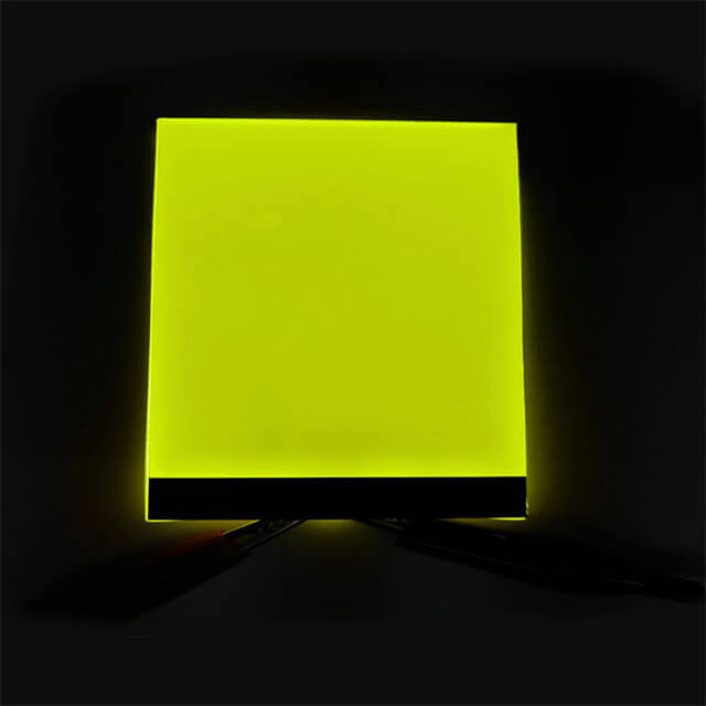 Retroiluminaci&oacute;n LED amarilla