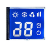 Pantalla LCD segmentada para coche.