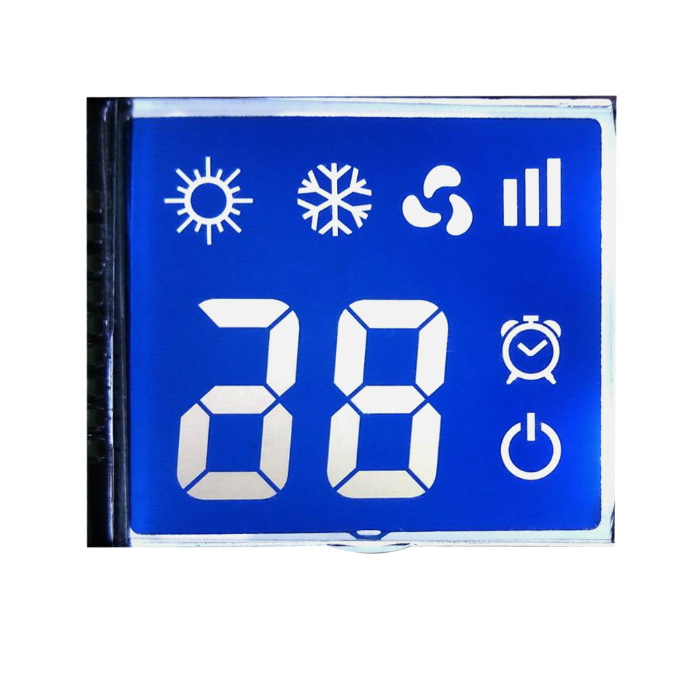 Pantalla LCD segmentada para coche.