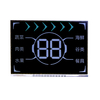 Pantalla LCD segmentada para coche.