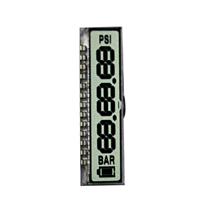 Pantalla LCD de 14 segmentos.